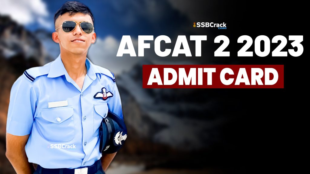 AFCAT 2 2023 Admit Card