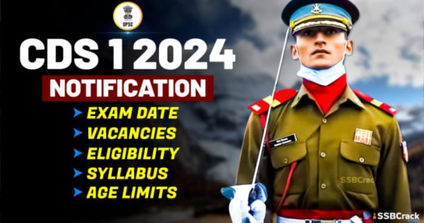 CDS 1 2024 Notification Exam Date Vacancies Eligibility Syllabus And Age Limits  