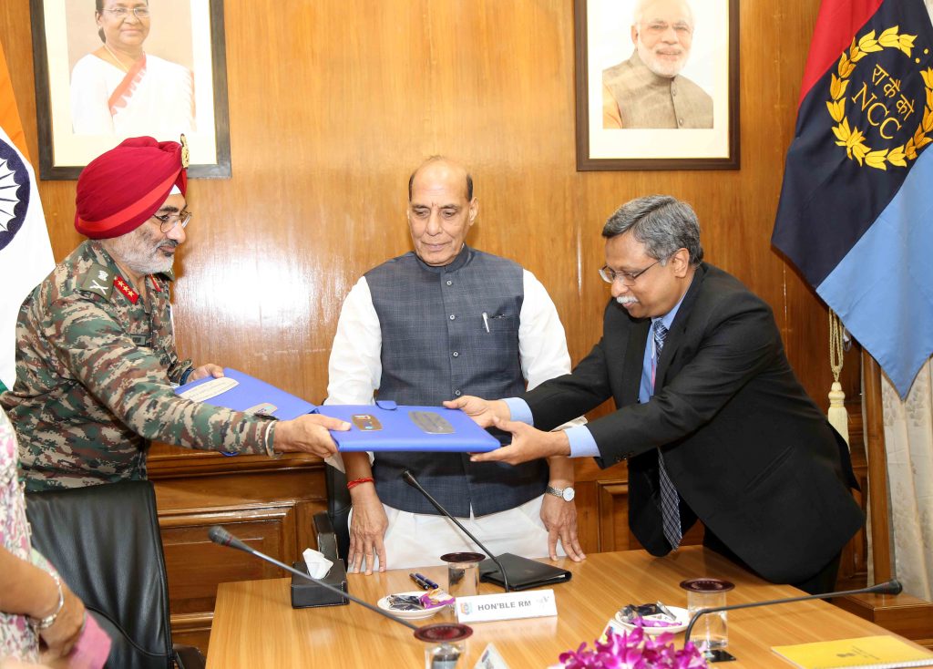 Defence Minister Launches NCC Integrated Software For Cadets Allowance 2