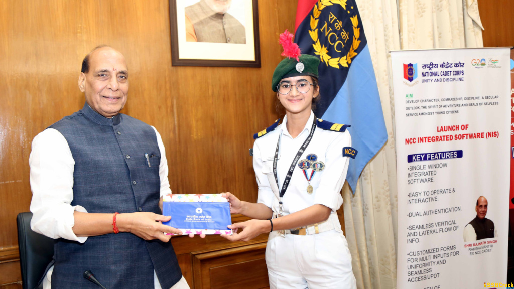 Defence Minister Launches NCC Integrated Software For Cadets Allowance