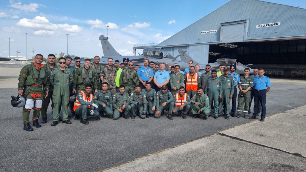 IAF 101 Falcons All Prepared for Quatorze Juillet 2