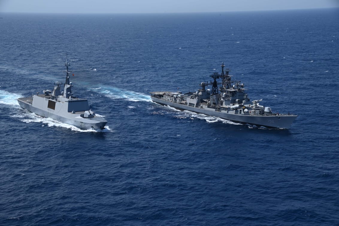 India-France Maritime Partnership Exercise (MPX) off Visakhapatnam Coast