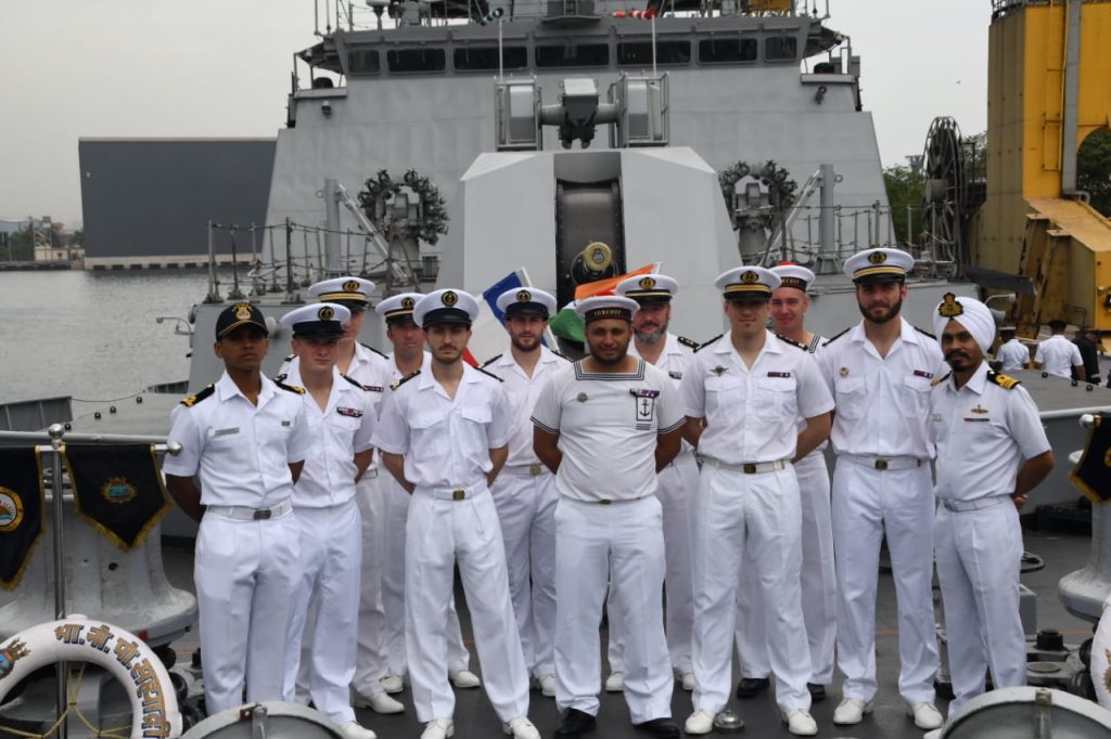 India France Maritime Partnership Exercise MPX off Visakhapatnam Coast 3