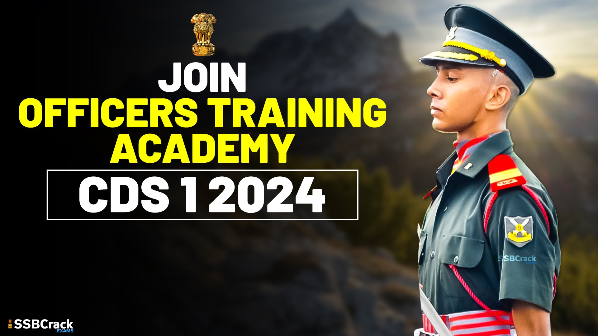 Join Officers Training Academy CDS 1 2024 Notification