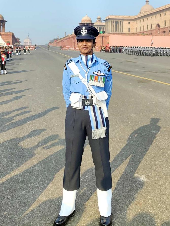 Meet Sqn Leader Sindhu Reddy IAF Contingent Leader at Bastille Day Parade 3