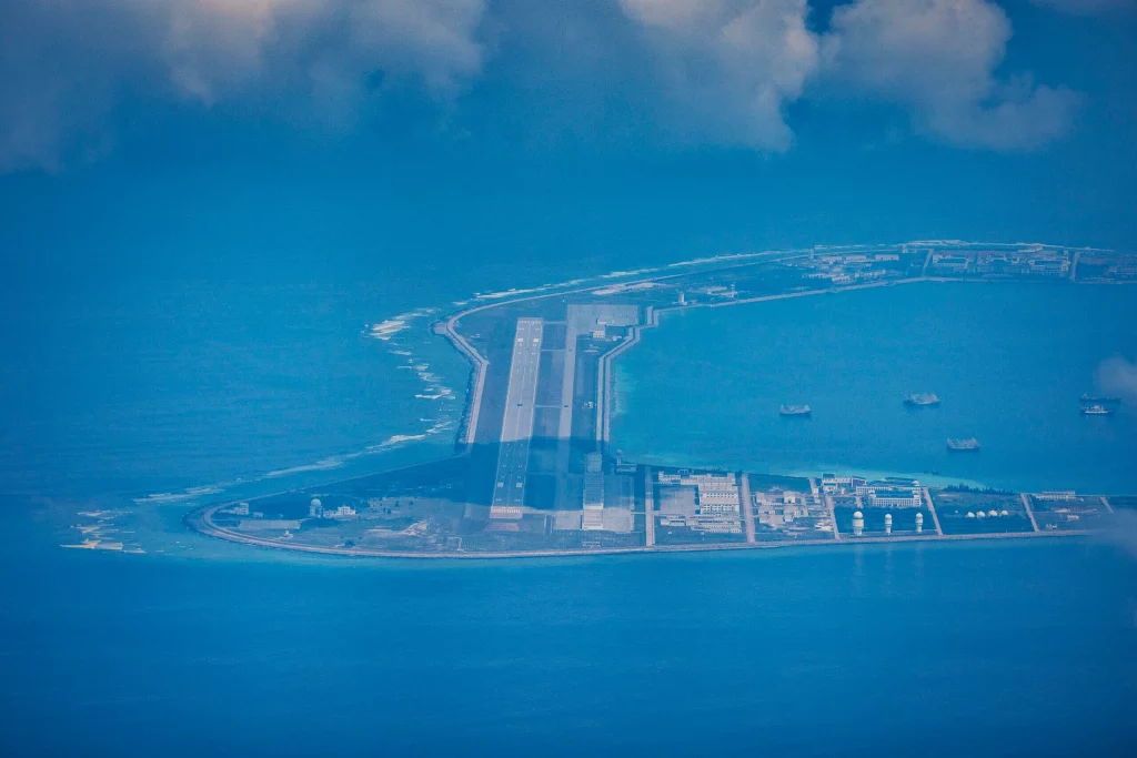 China made Islands South China Sea