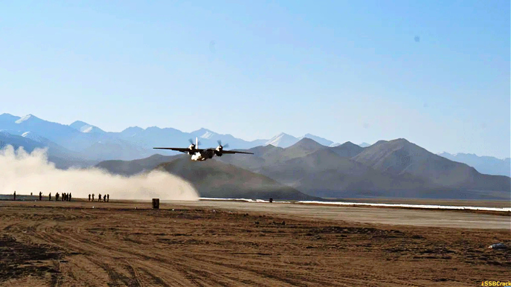 Fighter Jet Base In Eastern Ladakh 1