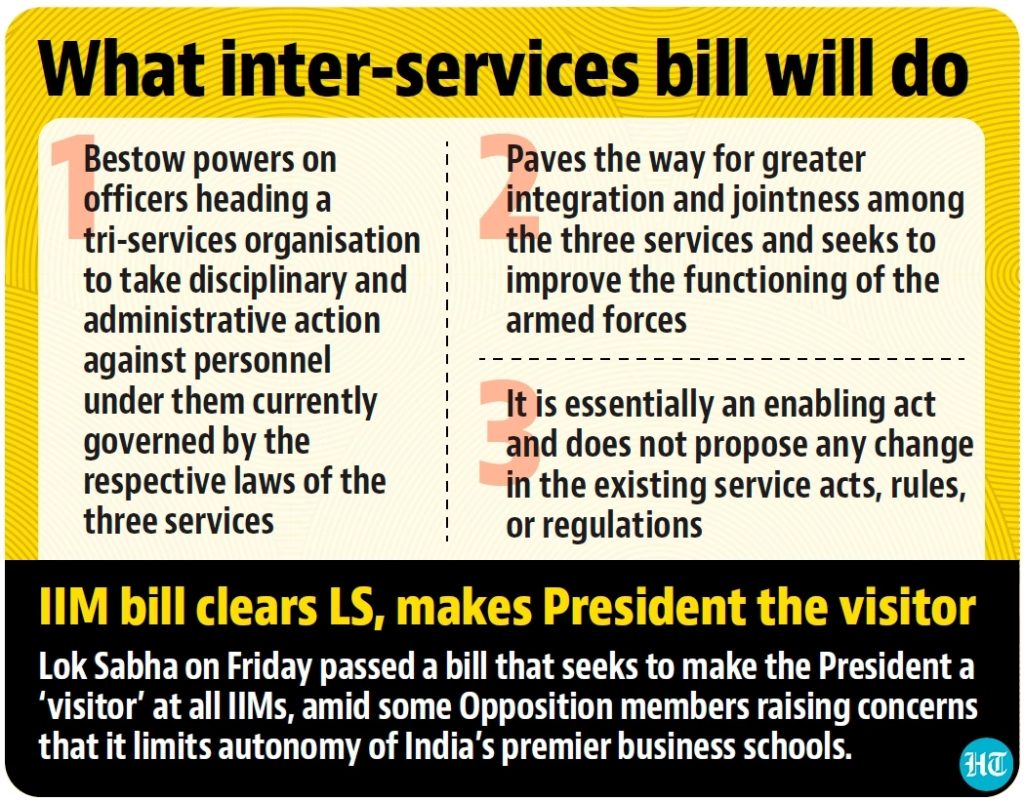 Inter-Services Organisation Bill