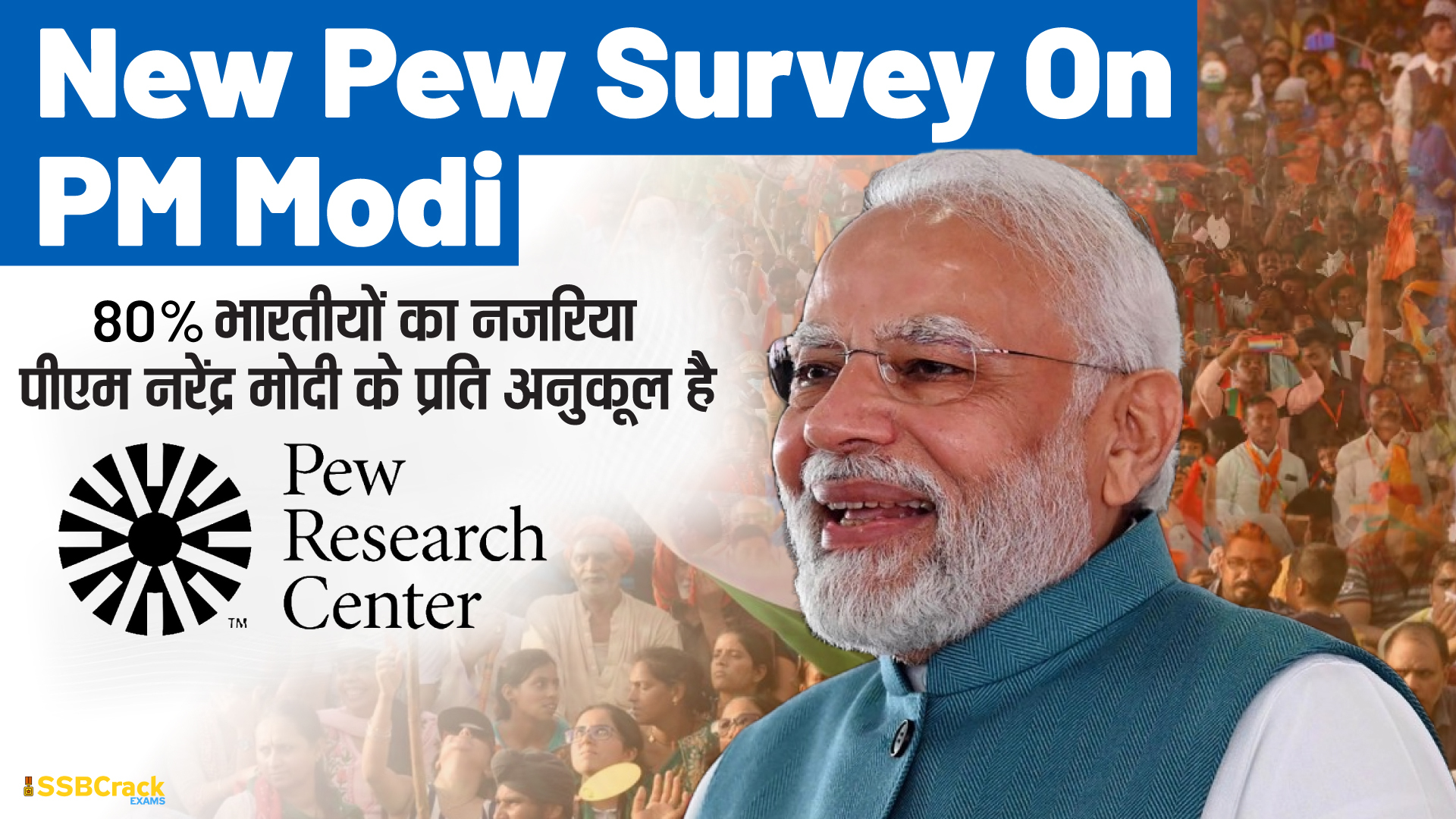 New Pew Survey On Pm Modi