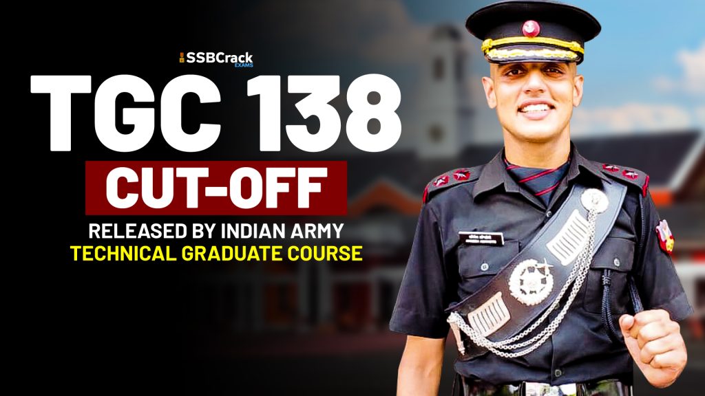 TGC 138 Cut Off Marks - Technical Graduate Course