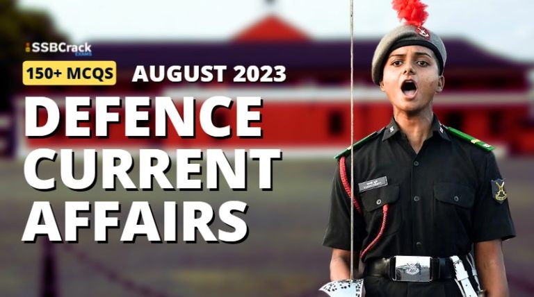 Defence Current Affairs MCQs August 2023