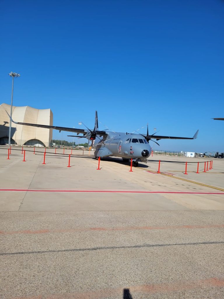 Indian Air Force Receives First C 295 MW Transport Aircraft 1