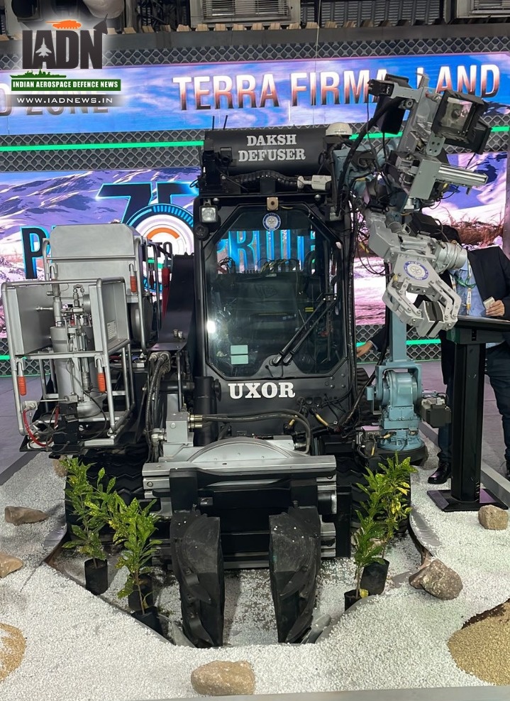 Unexploded Ordnance Handling Robot UXOR 3