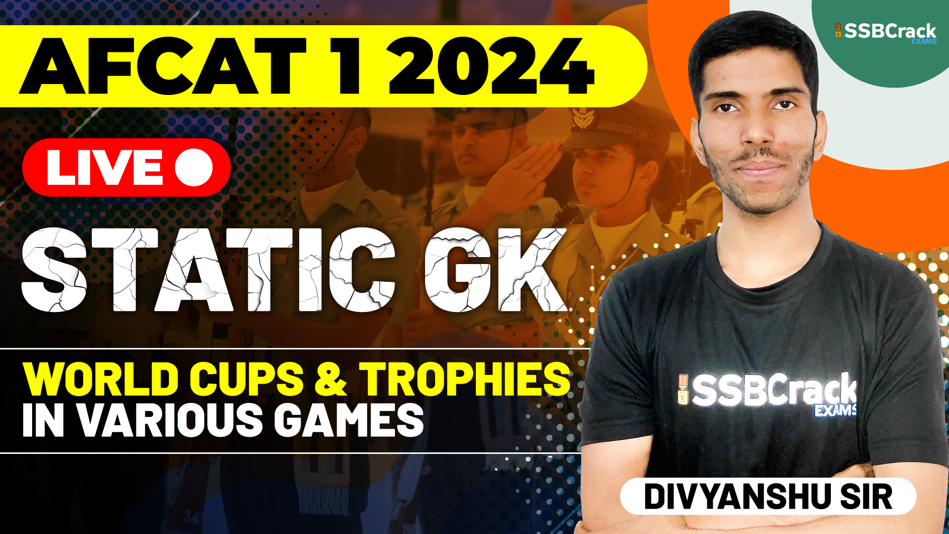 AFCAT 1 2024 Static GK World Cups Trophies In Various Games