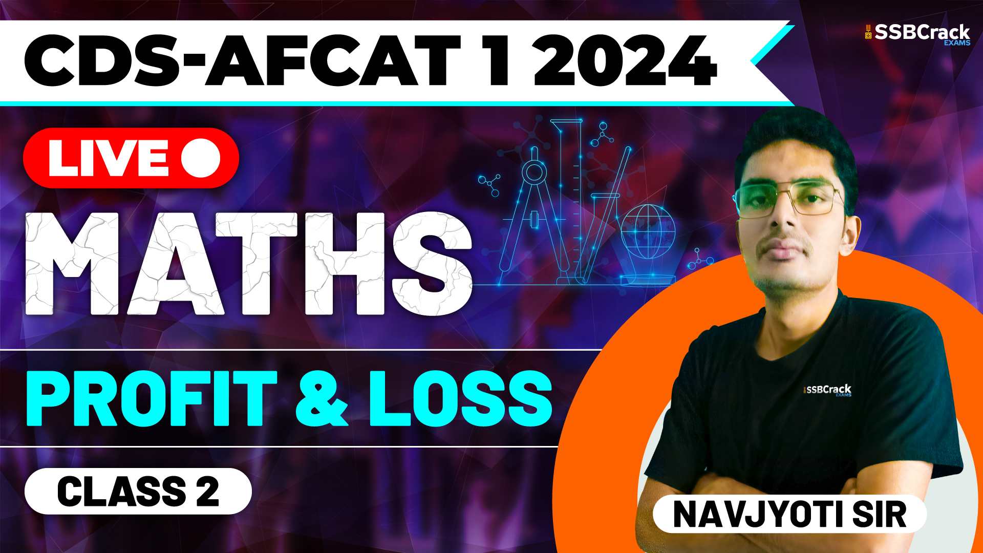 CDS AFCAT 1 2024 MATHS Profit Loss Class 2