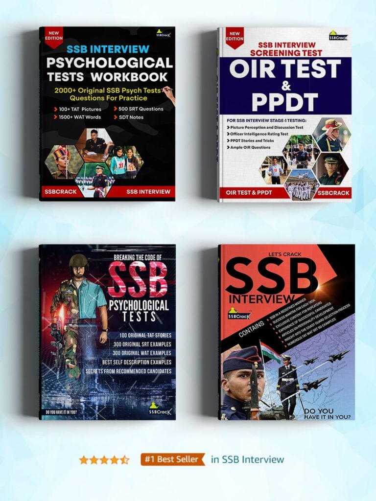 ssb interview books pack
