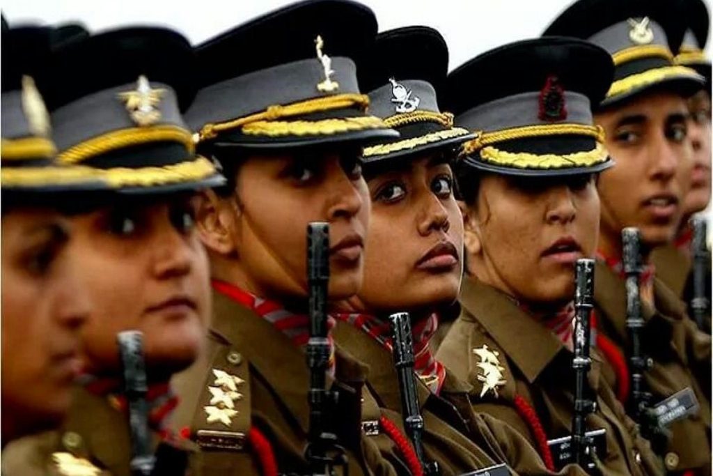 Eligibility criteria for females to join Indian Army after 12th grade-female cadets