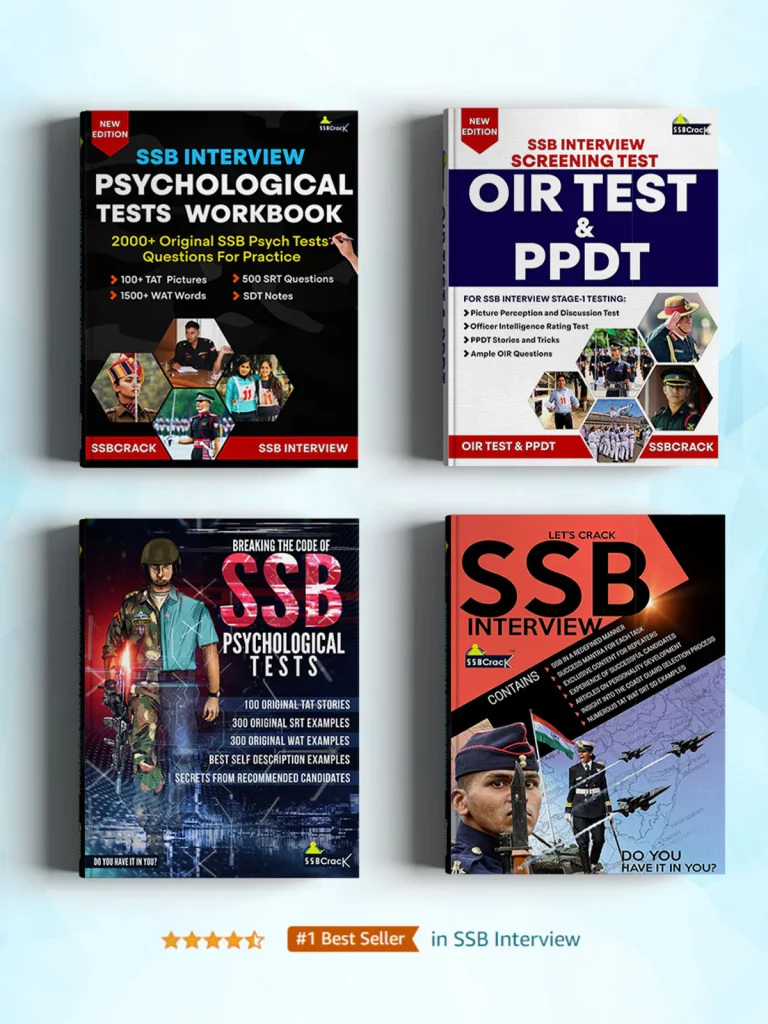 ssb interview books pack