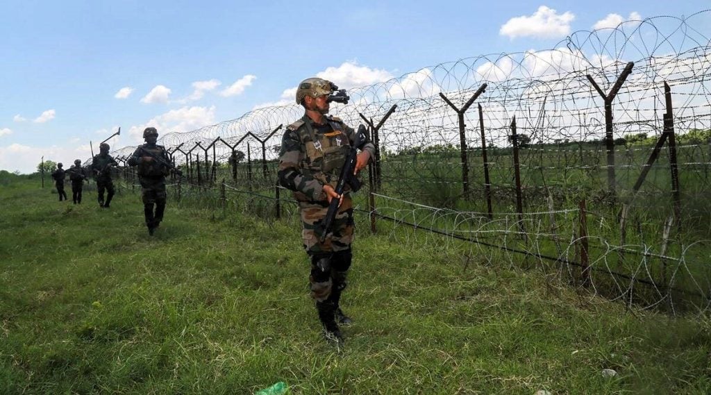 Indian Army TES 52 Notification on border