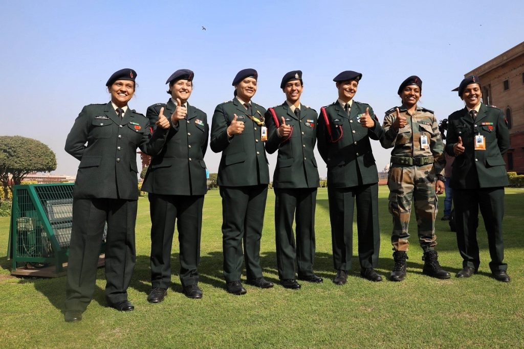 NDA and IIT female cadets