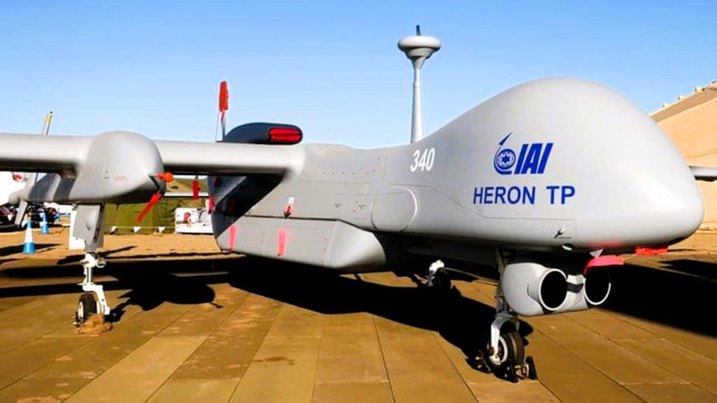 10 Military Drones Heron TP