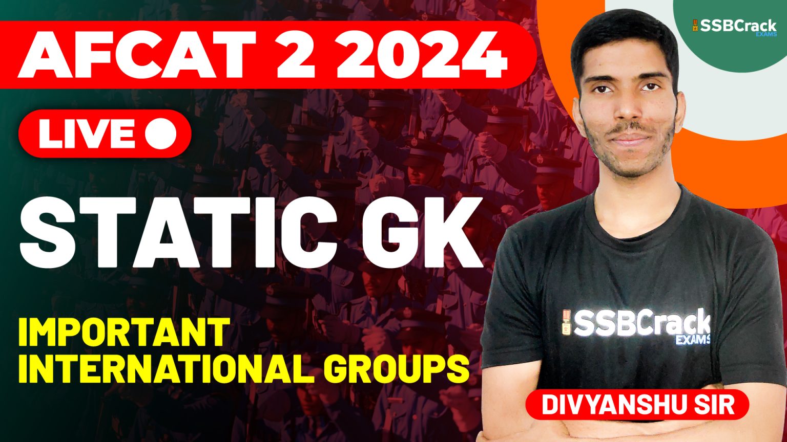 AFCAT 2 2024 Exam Static GK Important International Groups