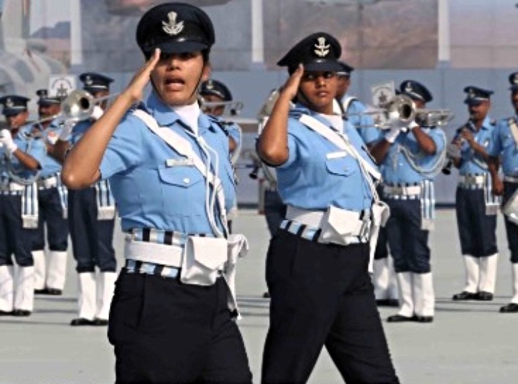 AFCAT 2 Notification Female cadets