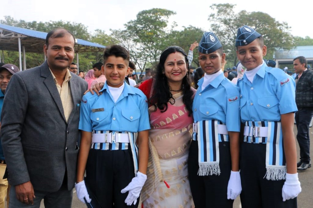 AFCAT Salary Cadets with parents