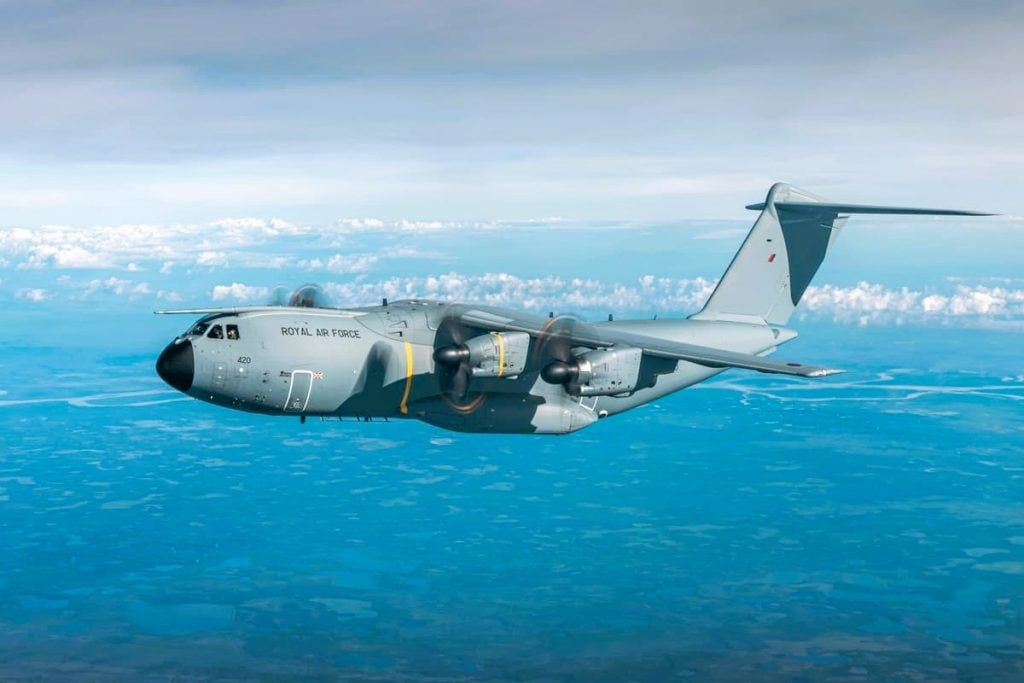 Best Military Transport Aircraft In The World Airbus A400M Atlas