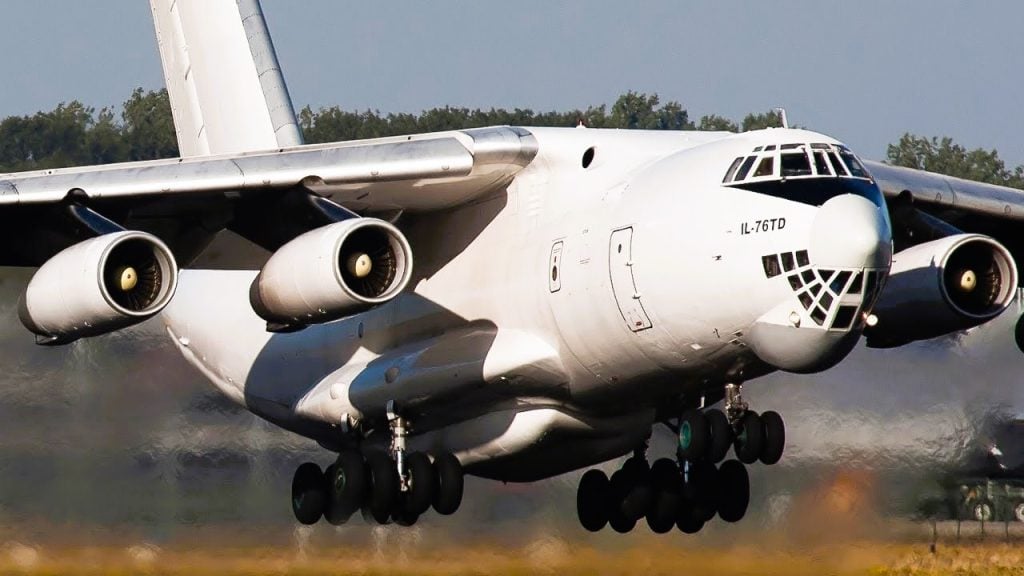 Best Military Transport Aircraft In The World Ilyushin Il-76