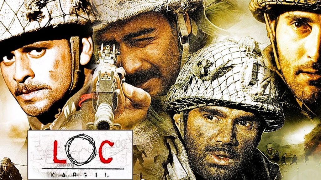 Bollywood Movies Based on the Indian Army LOC