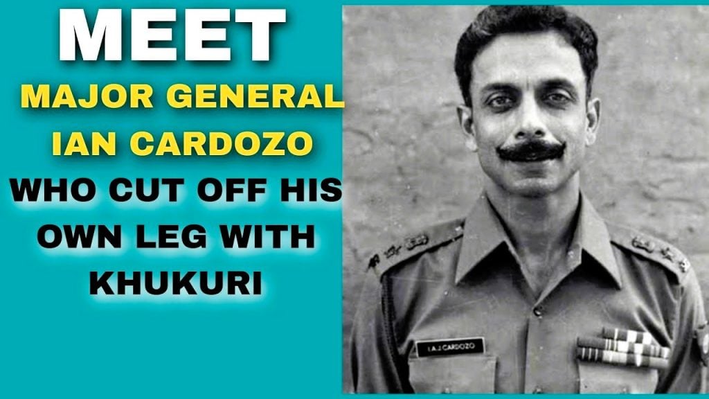 Brave Soldiers Of Indian Army Major General Ian Cardozo
