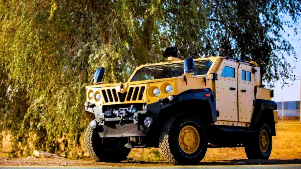 Defence Vehicles  Mahindra Armado
