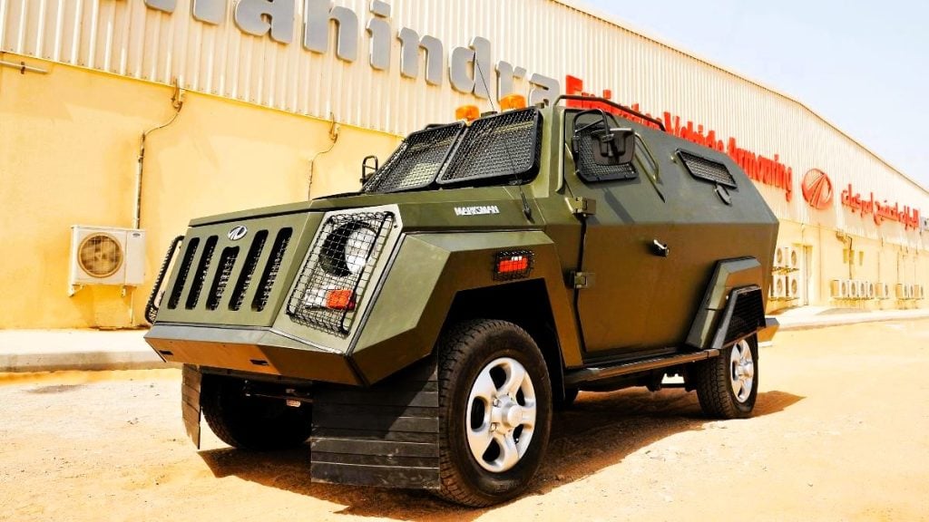 Defence Vehicles Mahindra Marksman