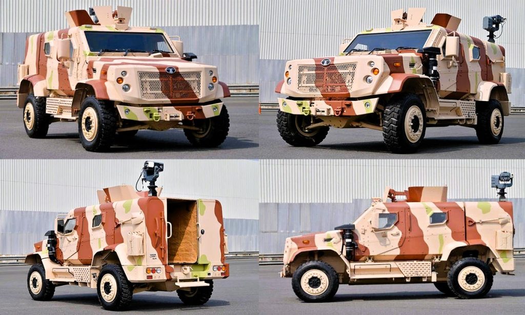 Defence Vehicles Tata Armoured Personnel Carrier (With Mine Protection) 4X4