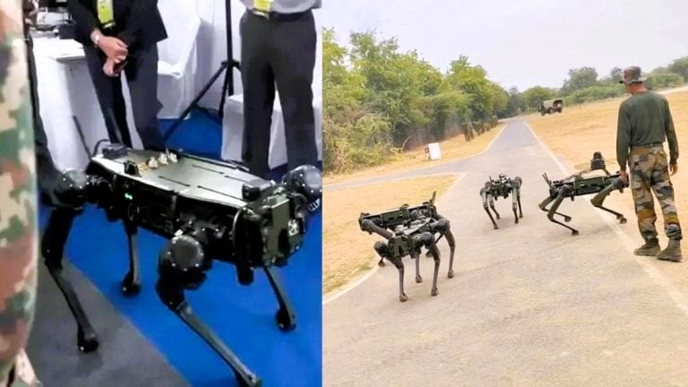 Indian Army To Induct ‘Four-Legged Soldiers’ To Its Squad Soon; Know All About Remote-Controlled MULE Robot Dogs Indian dog_th