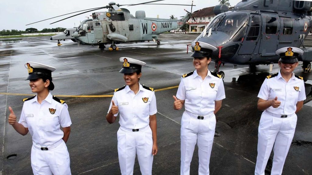 Indian Navy 10+2 (B.Tech) Cadet Entry Female cadets