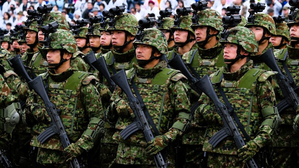 Largest Armed Forces In The World Ranked By Active Military Personnel Japan Army