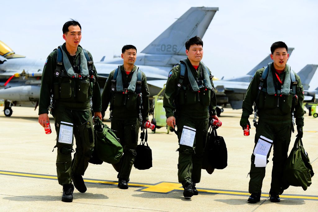 Largest Armed Forces In The World Ranked By Active Military Personnel South Korea Air force