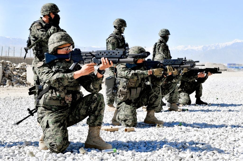 Largest Armed Forces In The World Ranked By Active Military Personnel South Korea Army