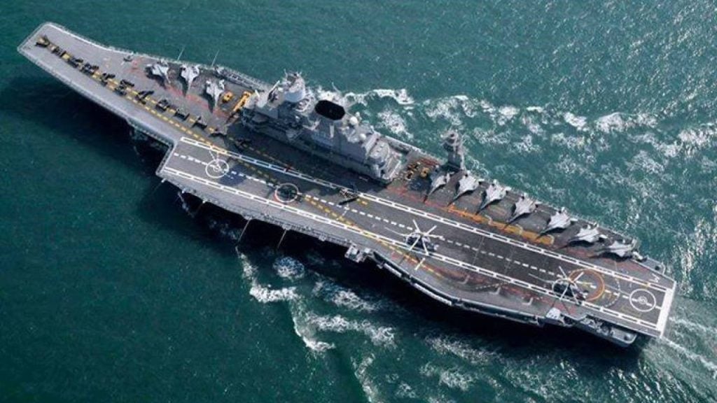 Largest Warships In The World INS Vikramaditya