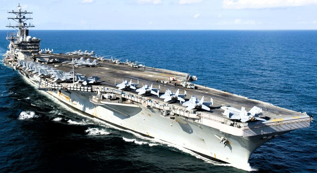 Largest Warships In The World   Nimitz-Class Aircraft Carrier