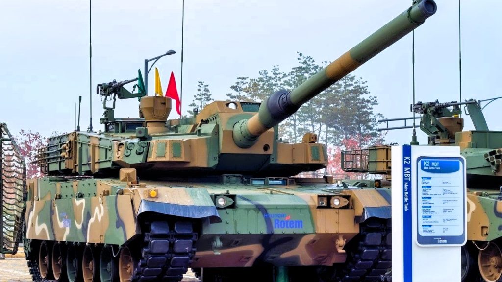 Main Battle Tanks Korean K2 Black Panther
