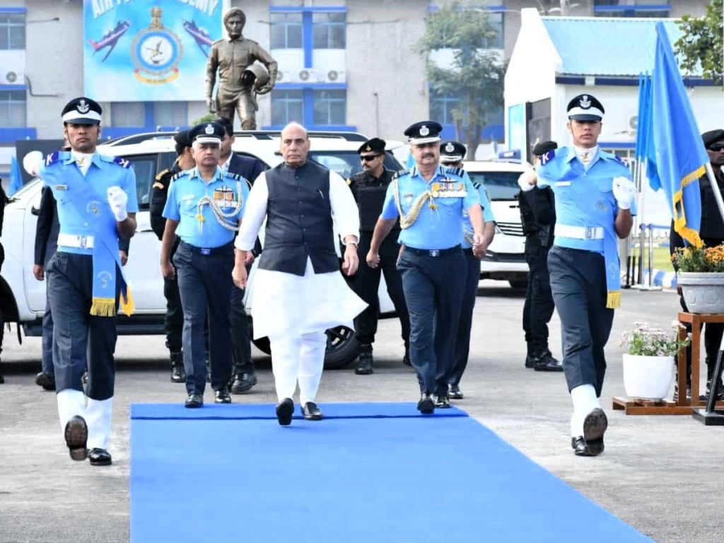 Indian Airforce Agniveer Vayu Recruitmen with Defence Minister