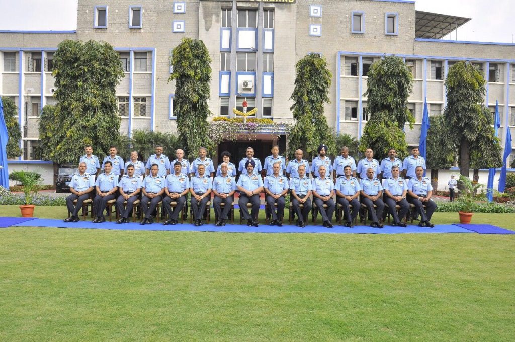 All 7 Commands of the Indian Air Force and Headquarters Indian Air Force Training Command (TC)