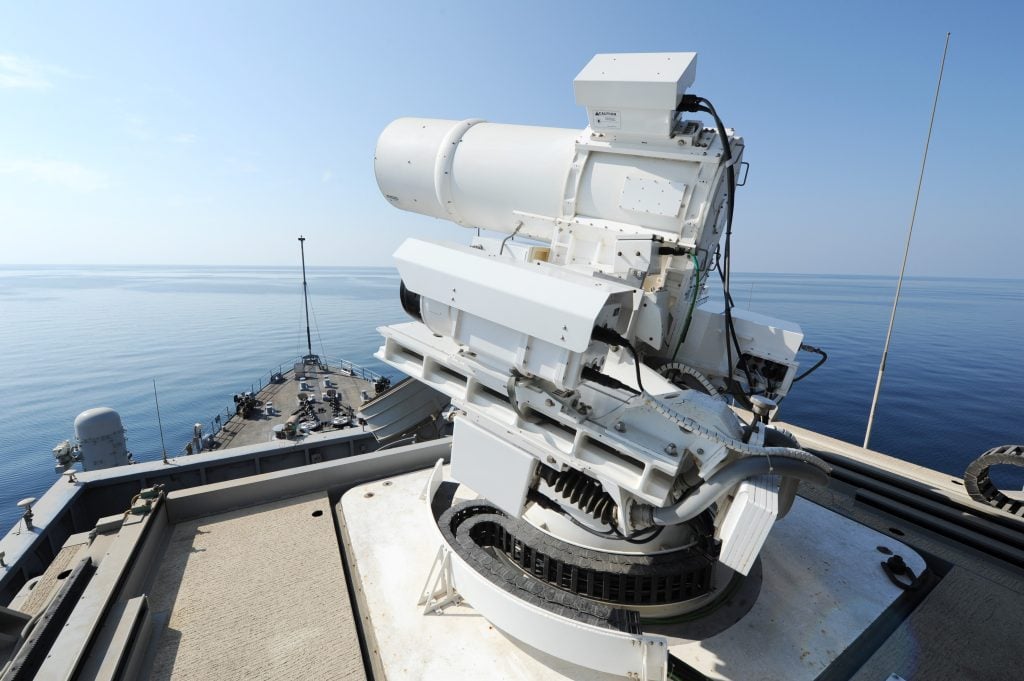Future Prospects of Naval Laser Weapons Directed-Energy Weapons