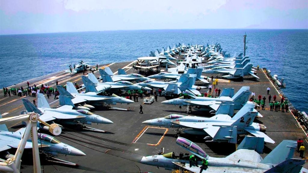 How Many Planes Can an Aircraft Carrier Carry