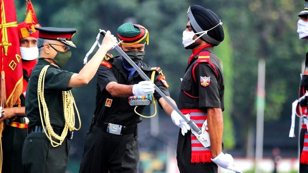 Indian Army TGC 140 honor ceremony
