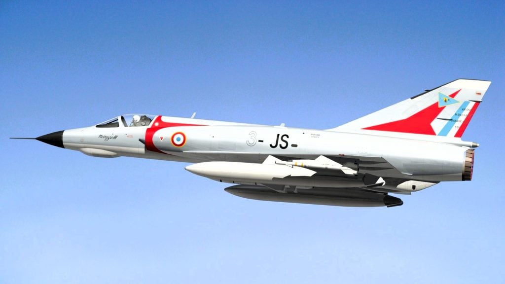 Leading Fighter Jets from Israel Dassault Mirage III