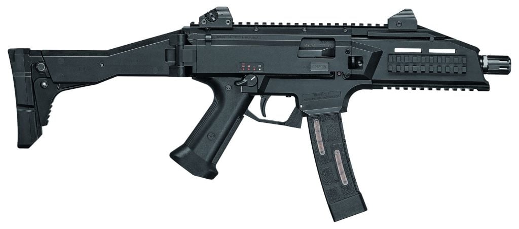 Scorpion EVO 3 is a submachine gun